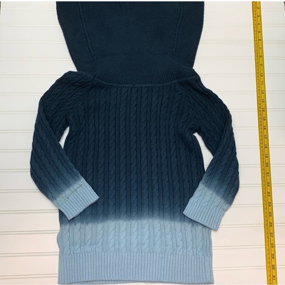 Tommy Hilfiger blue ombré cable-knit sweater small - Picture 7 of 7